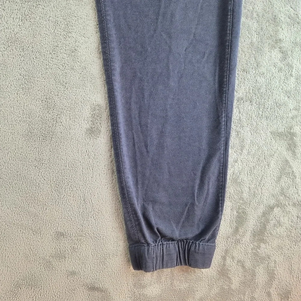 Mack Weldon Jogger Mens Pants Large Blue Stretch Elastic Waist Hem Drawstring